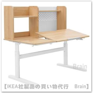 IKEA LILLASEN リルオーセン LILLÅSEN リルオーセン デスク, 竹, 102x49 cm - IKEA