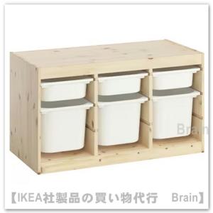イケア（IKEA） TROFAST/トロファスト フレーム99x44x95 cm ホワイト