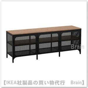 ＩＫＥＡ/イケア　FJALLBO/フィエルボ　テレビ台150x36x54 cm　ブラック（303.3...