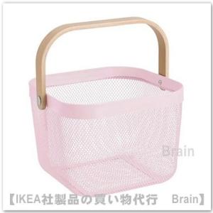 ＩＫＥＡ/イケア　RISATORP/リーサトルプ 　バスケット25x26x18 cm　ライトピンク（804.808.83/80480883）｜shop-brain