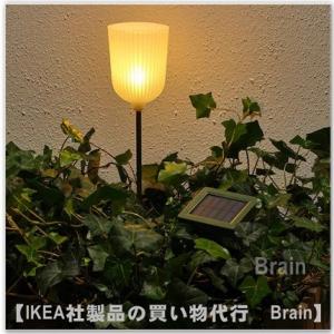 ｉｋｅａ イケア Solvinden Led太陽電池式グラウンドスティックライト 鐘形 フラワー 定番の人気シリーズpoint ポイント 入荷 ホワイト