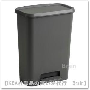 ゴミ箱 ごみ箱 蓋つき 木製 アイアン ヴィンテージ ダストボックス L