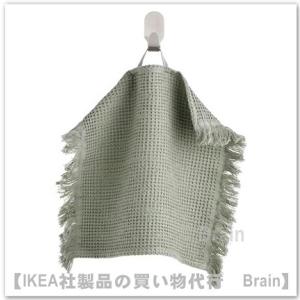 ＩＫＥＡ/イケア　VALLASAN/ヴァラソーン　タオルハンカチ30x30 cm　ライトグリーン（305.313.66/30531366）｜shop-brain