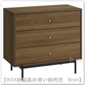 イケア（IKEA） LACK ウォールシェルフユニット30x190 cm ブラック