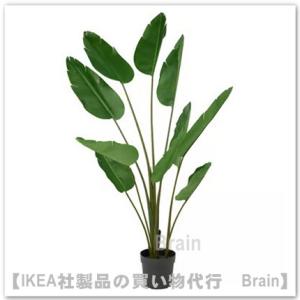 ＩＫＥＡ/イケア　FEJKA/フェイカ　人工観葉植物180cm　ゴクラクチョウカ(306.106.03/30610603)