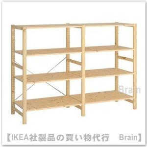 パイン材ユニットシェルフ IKEAの商品一覧 通販 - Yahoo!ショッピング