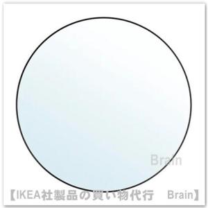 イケア（IKEA） LINDBYN/リンドビーン ミラー 50 cm ブラック（505.904