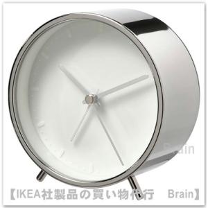 ＩＫＥＡ/イケア　MALLHOPPA/マルホッパ　アラームクロック11 cm　シルバーカラー（005.423.52/00542352）｜shop-brain