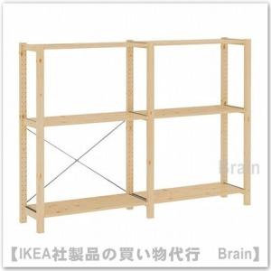 ＩＫＥＡ/イケア　IVAR　2セクション/ シェルフ174x30x124 cm　パイン材（492.4...