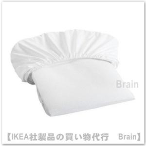 ＩＫＥＡ/イケア　LENAST　マットレスプロテクター60x120 cm　ホワイト（503.731.01/50373101）｜shop-brain