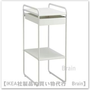 イケア（IKEA） NISSAFORS/ニッサフォース ワゴン50.5x30x83 cm