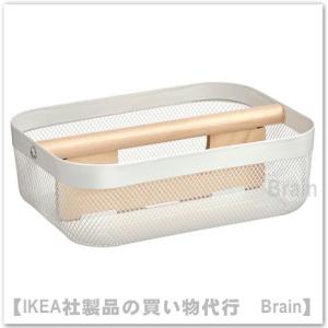 ＩＫＥＡ/イケア　RISATORP/リーサトルプ 　バスケット 仕切り付き33x24x11 cm　ホ...