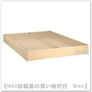 イケア（IKEA） BRIMNES/ブリムネス ベッドフレーム 収納すのこ付き90