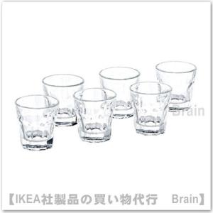 ＩＫＥＡ/イケア　POKAL/ポカール　スナップスグラス5cm　6個セット（601.378.49）｜shop-brain