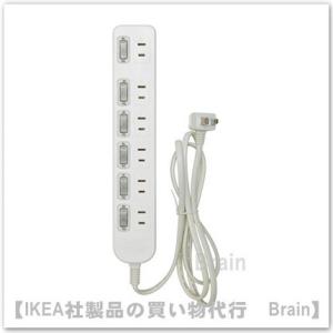 イケア（IKEA） KOPPLA/コップラ 電源タップ 3個口1.5 m 2個セット