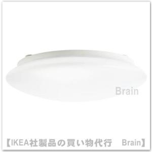 ＩＫＥＡ/イケア　BARLAST/バルラスト　LEDシーリング/ウォール ランプ25 cm　ホワイト（604.980.11）｜shop-brain