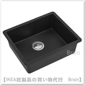 イケア（IKEA） HILLESJON/ヒッレショーン はめ込み式シンク 1ボウル