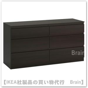 イケア（IKEA） MALM/マルム チェスト引き出し×6 ホワイト（703.546.44
