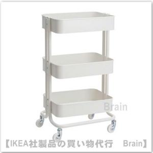 ＩＫＥＡ/イケア　RASKOG/ロースコグ　キッチンワゴン35x45x78 cm　ホワイト（703.767.21/70376721）