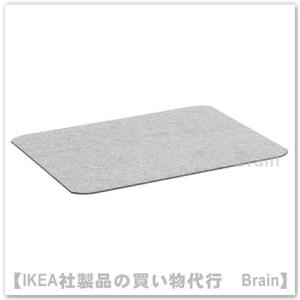 ＩＫＥＡ/イケア　OVERSIKTLIG/オーヴェルシクトリグ　ランチョンマット　ライトグレー（704.692.30）｜shop-brain