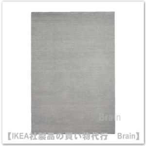 ＩＫＥＡ/イケア　KNARDRUP/クナールドルップ　ラグ パイル短200x300 cm　ライトグレー（705.119.84）｜shop-brain