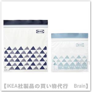 ＩＫＥＡ/イケア　ISTAD/イースタード　プラスチック袋・0.4L/1L　60枚セット　ダークブル...