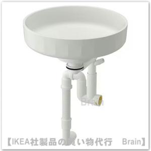 ＩＫＥＡ/イケア　LERSJON/レルション　カウンタートップ用洗面ボウル38x14 cm　ホワイト...