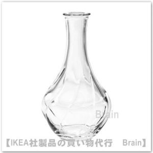 ＩＫＥＡ/イケア　VILJESTARK　花瓶17 cm　クリアガラス(803.385.78)｜shop-brain