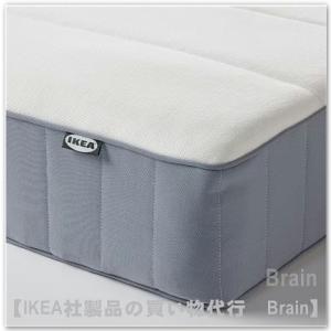イケア（IKEA） VADSO/ヴァドソ ボンネルコイルマットレス・かため90