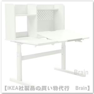※取引中　IKEA MICKE イケア　ミッケ　コーナーデスク　SLAGSDA スラグシダ MICKE ミッケ コーナーワークステーション, ホワイト, 100x142 cm - IKEA