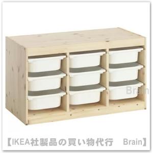 イケア（IKEA） TROFAST/トロファスト フレーム99x44x56 cm ホワイト