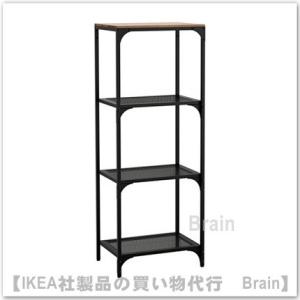 イケア（IKEA） MILSBO/ミルスボ ガラス扉キャビネット73x175 cm