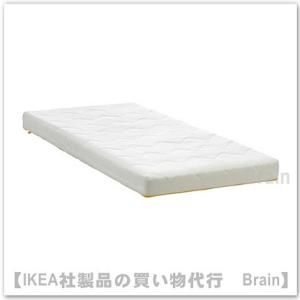 ＩＫＥＡ/イケア　UNDERLIG　フォームマットレス 子どもベッド用70x160 cm　ホワイト/イエロー（903.485.53/90348553）｜shop-brain