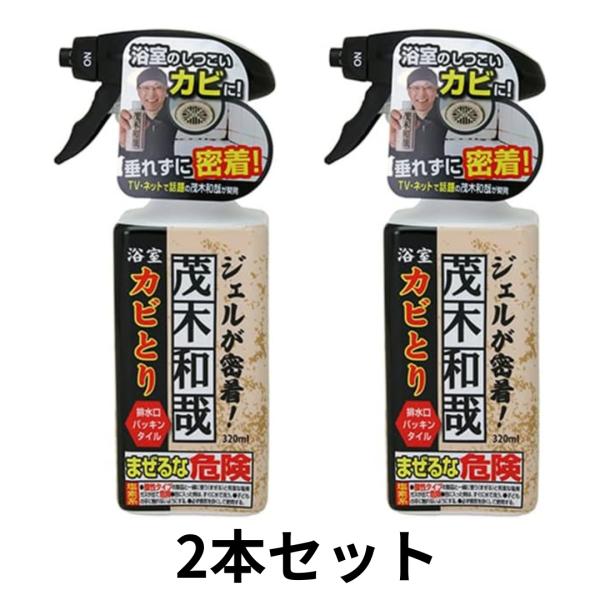 2本セット　茂木和哉 カビとり ジェルスプレー C00404 320mL