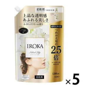 フレアフレグランス IROKA（イロカ） ネイキッドリリーの香り 詰め替え 超特大 1200ml 5...