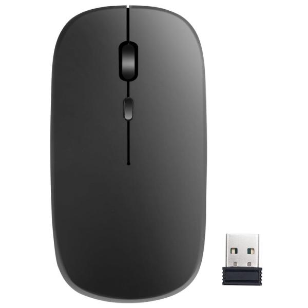 無線マウス ワイヤレスマウス 薄型 静音 USB ワイヤレス マウスMac Windows PC M...