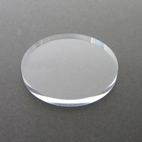 アクリル円盤 径70×3mm クリア│樹脂・プラスチック アクリル板