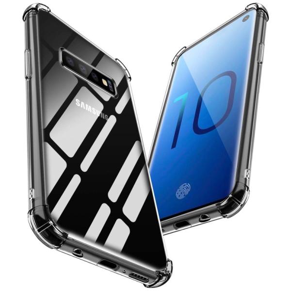 PNEWQNE Samsung Galaxy S10 ケース クリア 全面保護カバー 耐衝撃 衝撃吸...