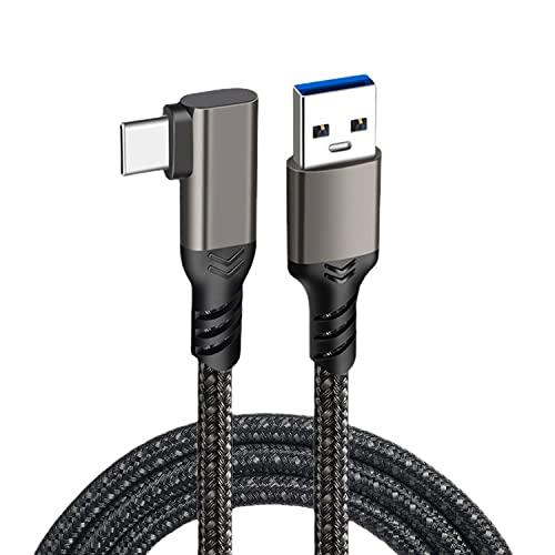 USB Type C ケーブル L字 1M USB3.1 Gen2 タイプ c ケーブル (10Gb...