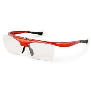 デューク 老眼鏡 跳ね上げ +1.5 度数 ハネアゲハイパー レッド DR-008-7+1.50｜shop-chocolat