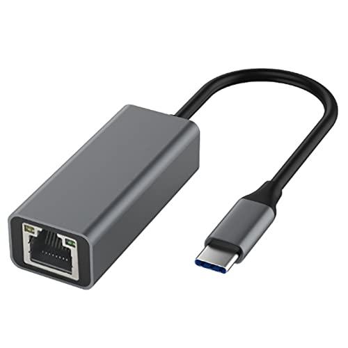 Type C to RJ45 有線LANアダプタ USB-C 有線LANアダプター 1000Mbps...