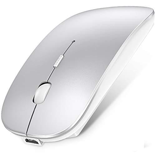 ワイヤレスマウス Bluetoothマウス 無線 超薄型 静音 充電式 省エネルギー 2.4GHz ...
