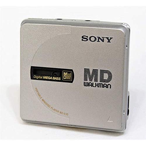 SONY ソニー MZ-E35-S シルバー ポータブルMDプレーヤー(MD再生専用機/MDウォーク...