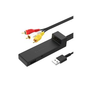 カシムラ HDMI/RCA変換ケーブル USB1ポート fire tv stick対応 HDMIをRCAに変換してカーナビで観れる映像コンバーター KD-232｜shop-chocolat