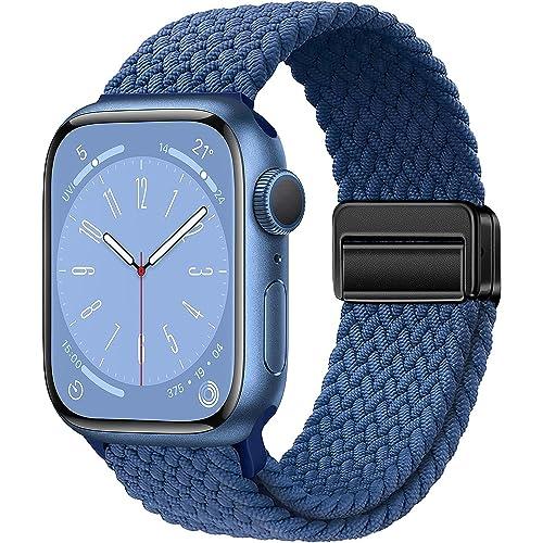 Apple watch バンド ブレイデッド ソロループ アップルウォッチ バンド 革新なデザイン ...