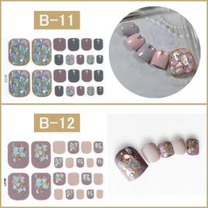 270円⇒250円 ネイルシール フット ペデ...の詳細画像2