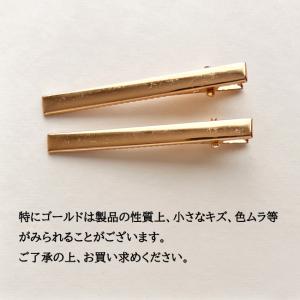 ヘアクリップ ヘアピン 8cm ゴールド シル...の詳細画像3