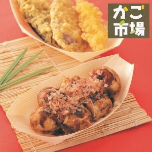 2,000枚セット たこ焼き皿 舟皿 8号 8寸 たこ焼き トレイ 木製 屋台 使い捨て #5028