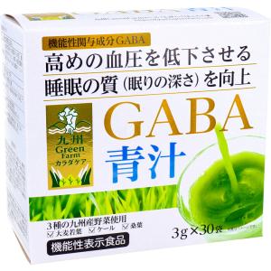 九州Green Farm　カラダケア　GABA青汁　３ｇ×３０袋入｜shop-d-style