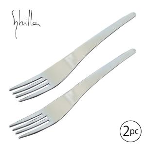 カトラリー テーブルフォーク 2本 まとめ買い シビラ セプティマ フォーク18-8ステンレス メール便可 S7-131-2P 日本製 燕三条 食器洗浄機対応｜e雑貨屋 Yahoo!店